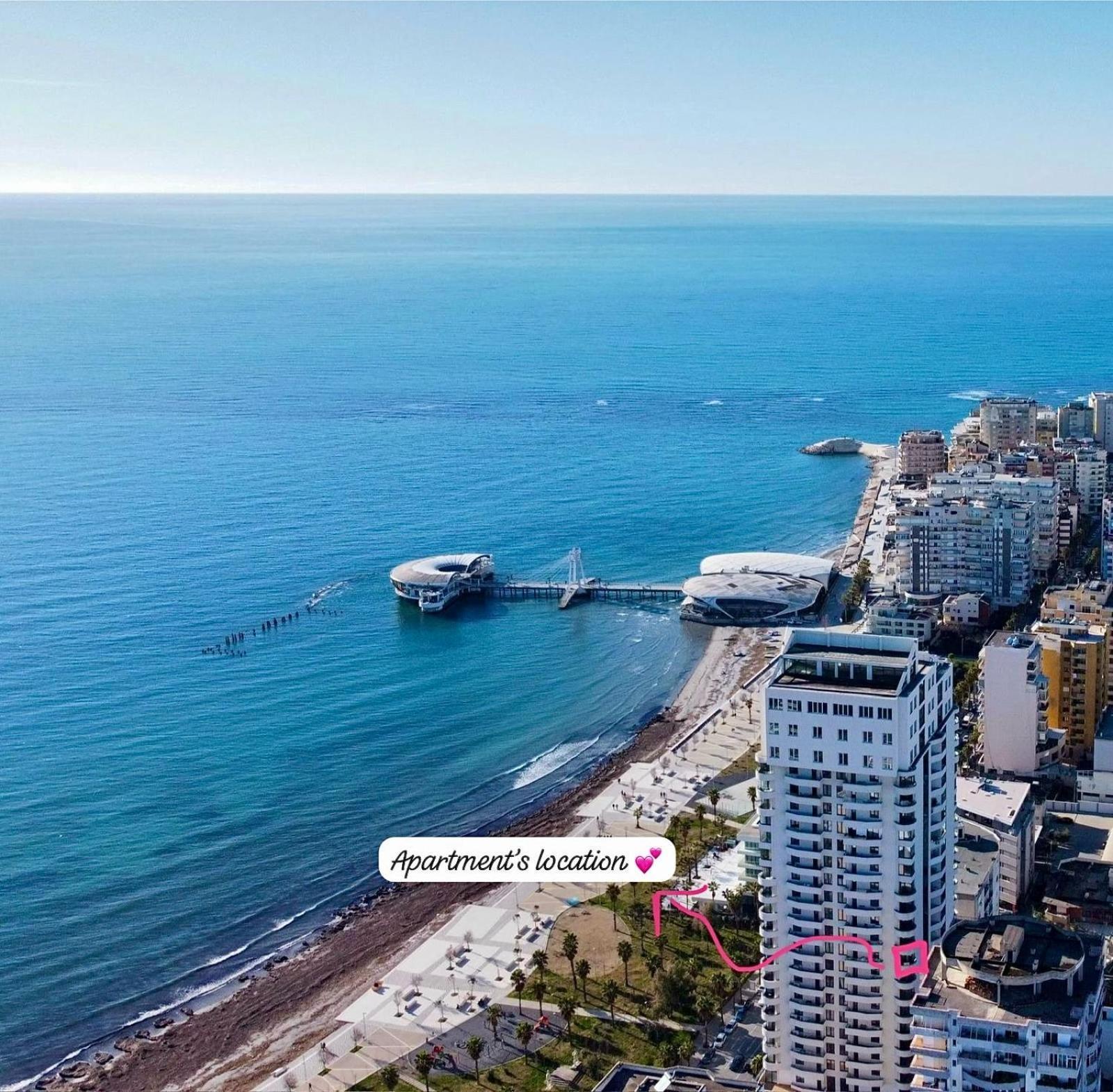 Lift @Vollga With Bbq And Patio Apartment Durres Ngoại thất bức ảnh